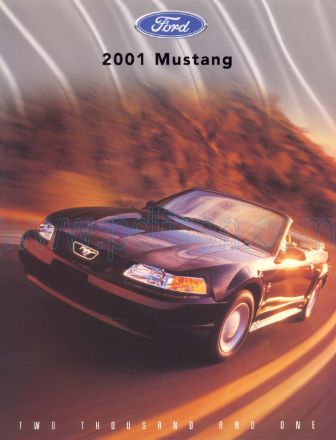 Cover of  Ford Mustang 2001 Canada.Pdf