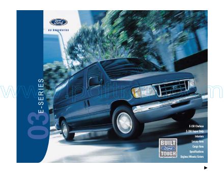 Cover of  Ford E Series 2003.Pdf