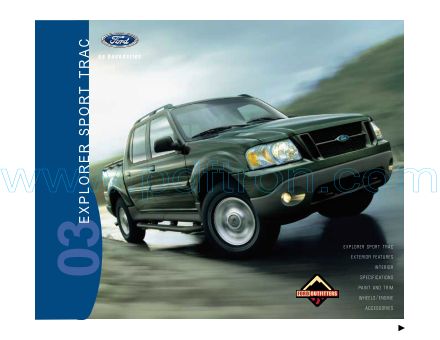 Cover of  Ford Explorer Sport Trac 2003.Pdf