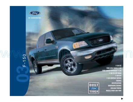 Cover of  Ford F150 2003.Pdf