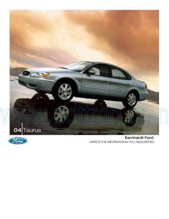 Cover of  Ford Taurus 2004.pdf