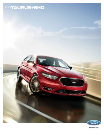 Cover of  Ford Taurus 2013.pdf