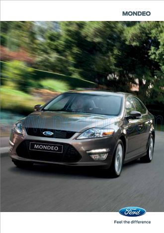 Cover of  Ford Mondeo Mc 2011 .Pdf