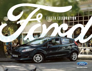 Cover of  Ford Fiesta Celebration 2016 .Pdf