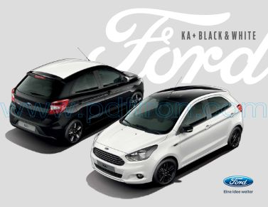 Cover of  Ford Ka Black And White Car 2016 .Pdf