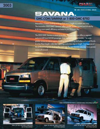 Cover of  Gmc Savana 2003.Pdf