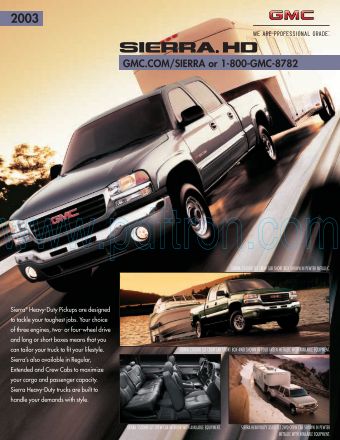 Cover of  Gmc Sierra Hd 2003.Pdf