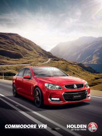 Cover of Holden Commodore Vf Iı Brochure 201510.Pdf