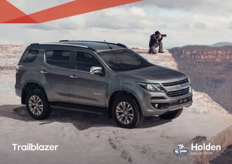 Cover of Holden Trailblazer Rg Brochure 201609.Pdf