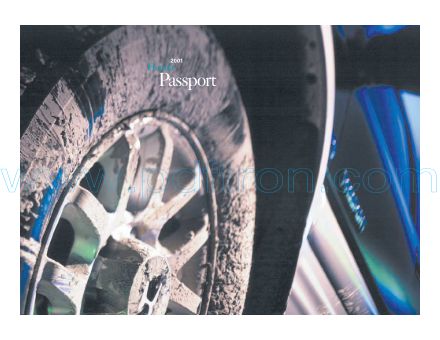 Cover of  Honda Passport 2001.Pdf