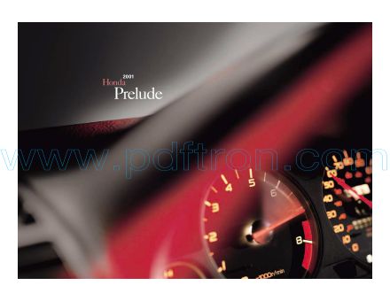 Cover of  Honda Prelude 2001.Pdf