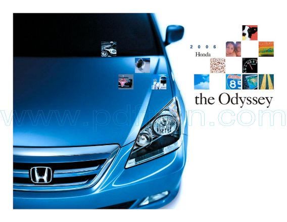 Cover of  Honda Odyssey 2006.Pdf