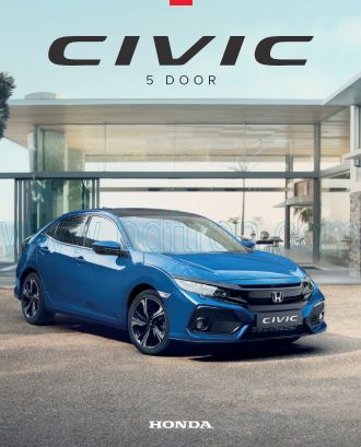 Cover of Honda Civic 5 Door 2019 Brochure.Pdf