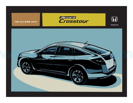 Cover of  Honda Crosstour 2010.Pdf