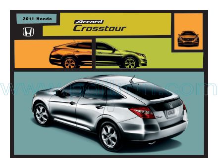 Cover of  Honda Crosstour 2011.Pdf