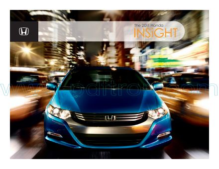 Cover of  Honda Insight 2011.Pdf