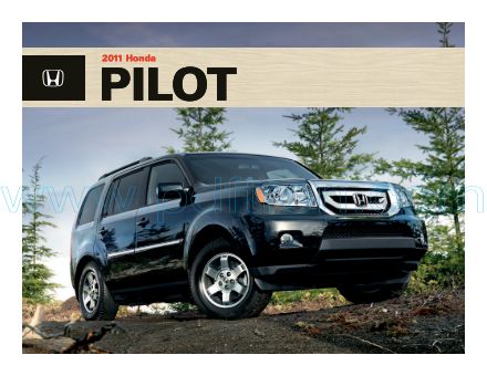 Cover of  Honda Pilot 2011.Pdf