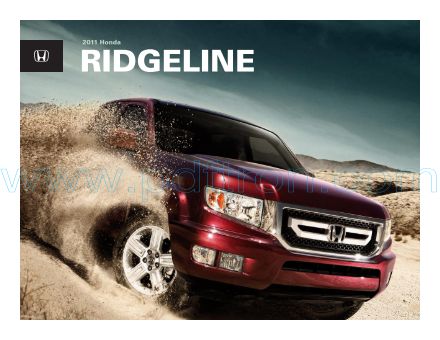 Cover of  Honda Ridgeline 2011.Pdf