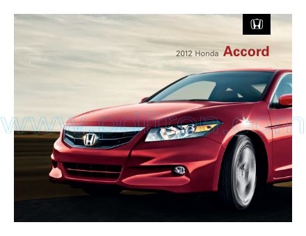 Cover of  Honda Accord 2012.pdf