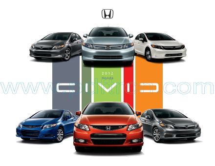 Cover of  Honda Civic 2012.Pdf