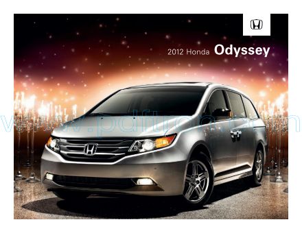 Cover of  Honda Odyssey 2012.Pdf