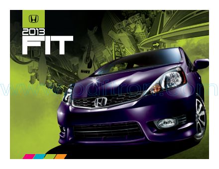 Cover of  Honda Fit 2013.Pdf