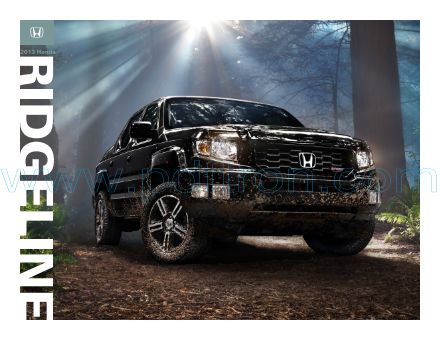 Cover of  Honda Ridgeline 2013.Pdf