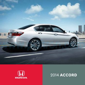 Cover of  Honda Accord Sedan 2014.pdf