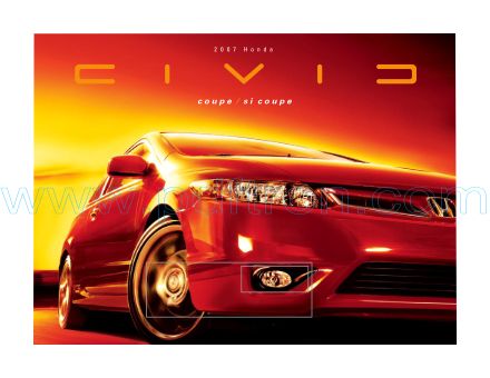 Cover of  Honda Civic Coupe 2007.Pdf