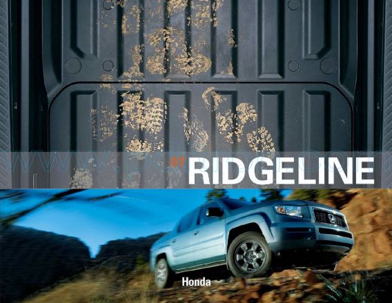 Cover of  Honda Ridgeline 2007.Pdf