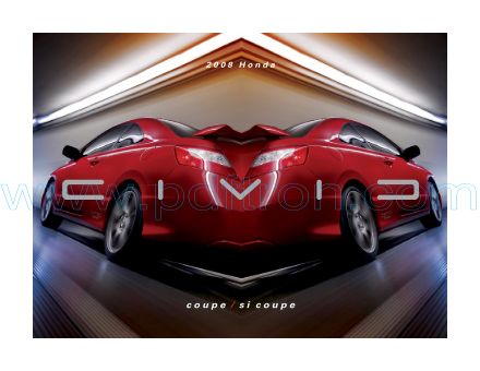 Cover of  Honda Civic Coupe 2008.Pdf