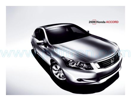 Cover of  Honda Accord 2009.Pdf