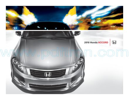 Cover of  Honda Accord 2010.Pdf