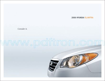 Cover of  Hyundai Elantra 2008.Pdf