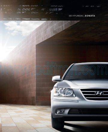 Cover of  Hyundai Sonata 2009.Pdf