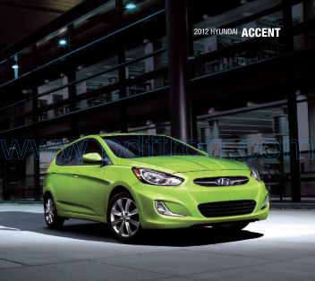 Cover of  Hyundai Accent 2012.Pdf