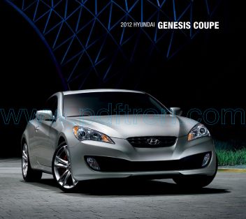 Cover of  Hyundai Genesis Coupe 2012.Pdf