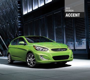 Cover of  Hyundai Accent 2013.Pdf