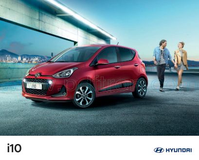 Cover of Hyundai i10 Car Brochure 2019.Pdf