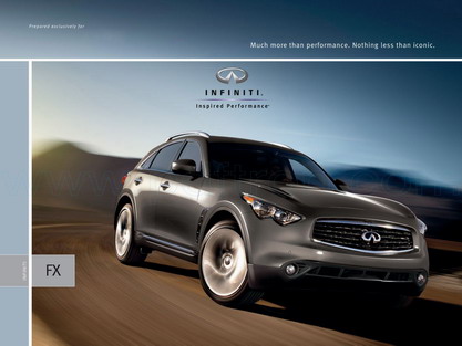 Cover of  Infiniti Fx 2011.Pdf