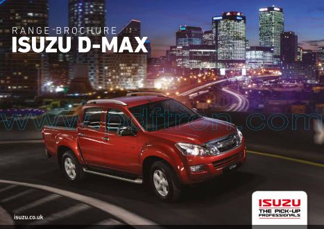 Cover of Isuzu D Max Brochure.Pdf