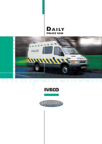 Cover of İveco Daily Police Van Brochure.Pdf