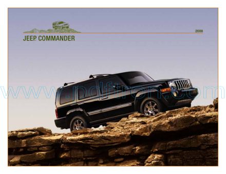 Cover of  Jeep Commander 2008.Pdf