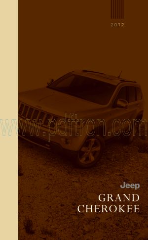 Cover of  Jeep Grand Cherokee 2012.pdf