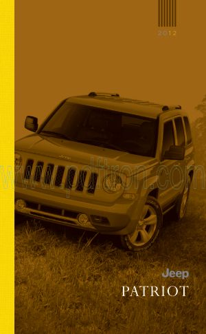 Cover of  Jeep Patriot 2012.Pdf