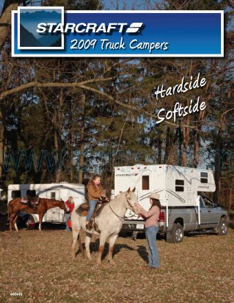 Cover of Starcraft Truck Campers Brochure 2009 Caravan Karavan.Pdf