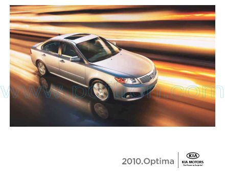 Cover of  Kia Optima 2010.Pdf