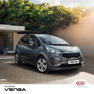 Cover of Kia Venga Brochure.Pdf