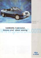 Cover of Lada Samara Cabriolet Brochure.Pdf