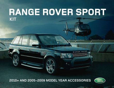 Cover of  Range Rover Sport Accessories 2010.Pdf